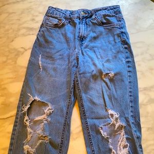 Denim High Rise Mom Jean - Wild Fable - 00